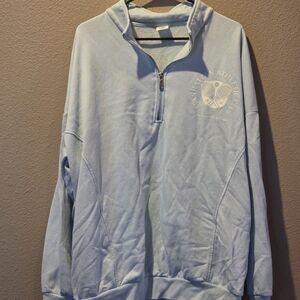 No Boundaries Sky Blue Fleece Pullover
